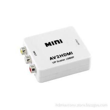 High resolution Metal / Plastic Mini HDMI to AV Converter B